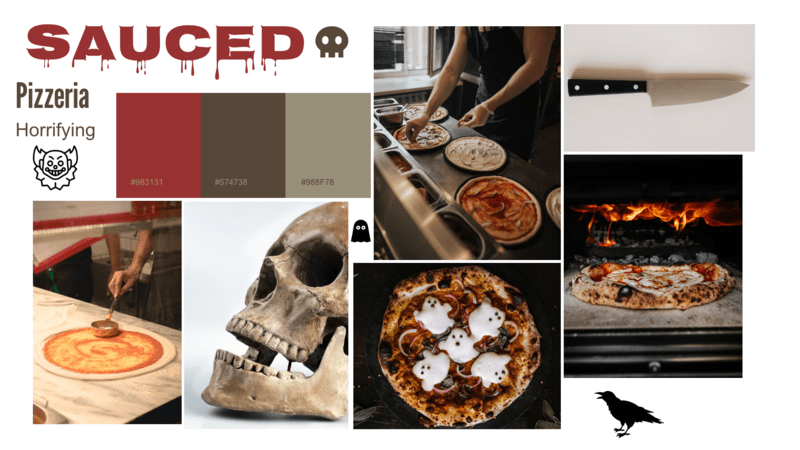 Sauced Mood Board